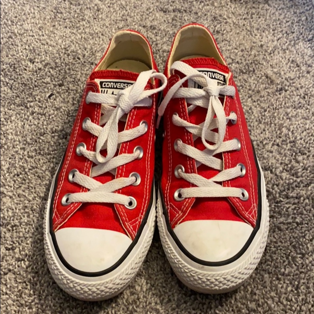 Red Converse - Picture 2 of 6